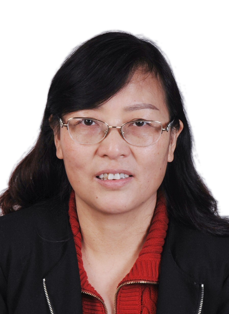 Portrait of the author against white background.