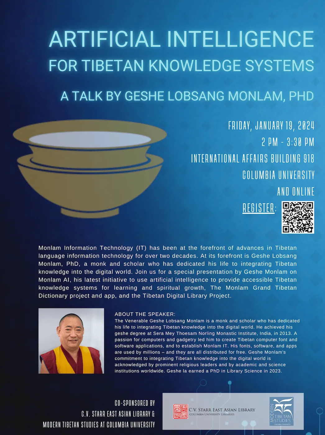 Artificial Intelligence for Tibetan Knowledge Systems Poster