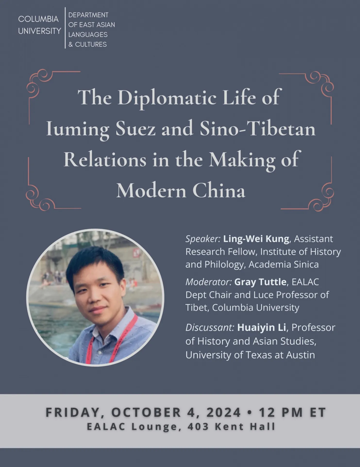 The Diplomatic Life of Iuming Suez and Sino-Tibetan Relations in the Making of Modern China