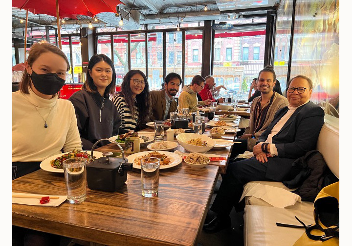 Prof Jan Willis With Students Apr 2023