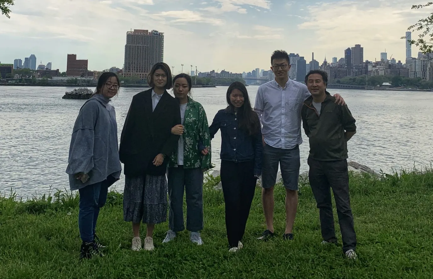 Sonam Tsering with students